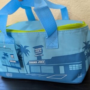 Trader Joe's Blue Insulated Bag